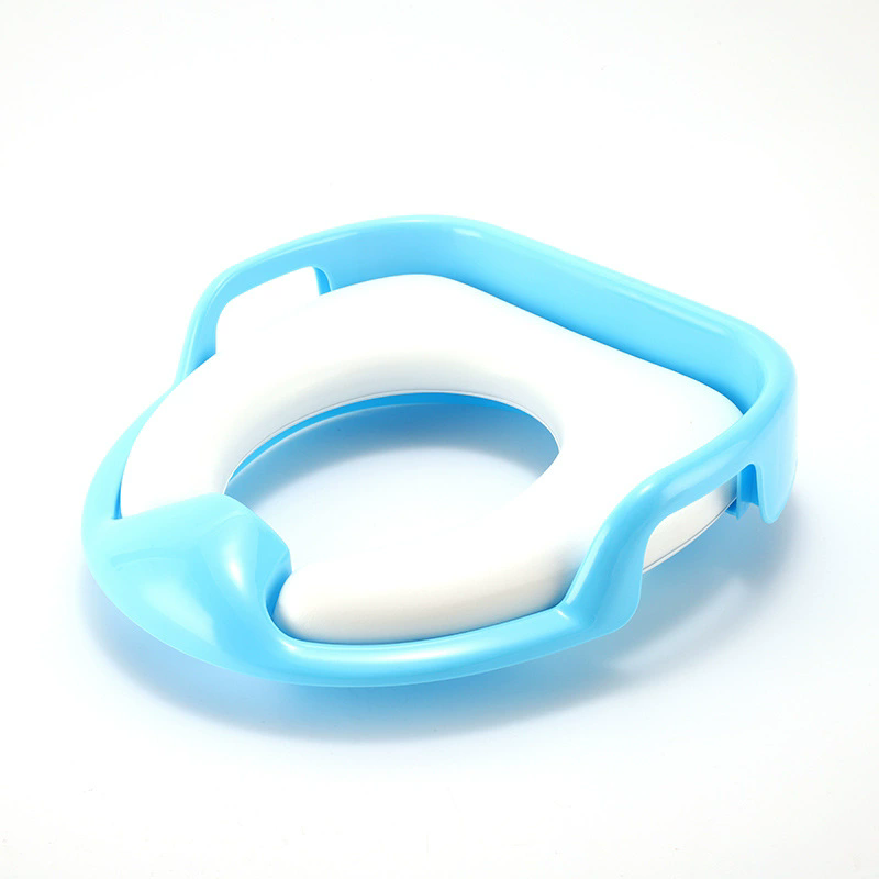 Baby Potty Training Seat for Boys and Girls With Handles, Fits Round & Oval Toilets, Non-Slip with Splash Guard
