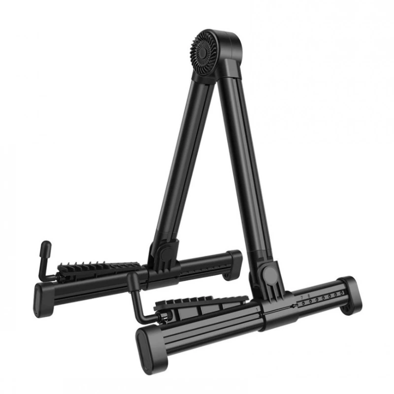 Miwayer Guitar Stand Folding A Frame Floor Universal ABS for Acoustic Classical Electric Bass Guitars Banjo Ukulele Portable