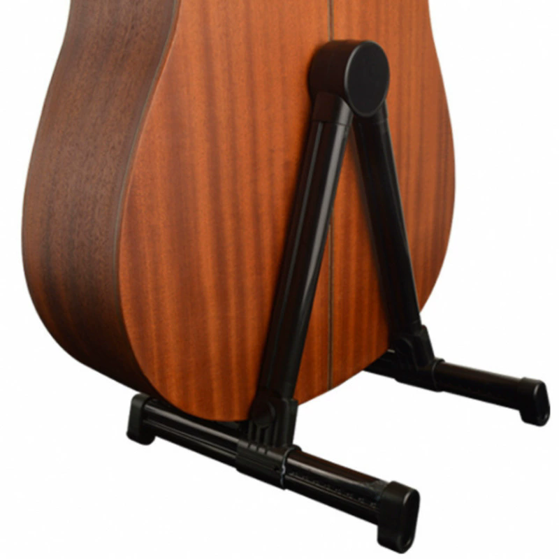 Miwayer Guitar Stand Folding A Frame Floor Universal ABS for Acoustic Classical Electric Bass Guitars Banjo Ukulele Portable