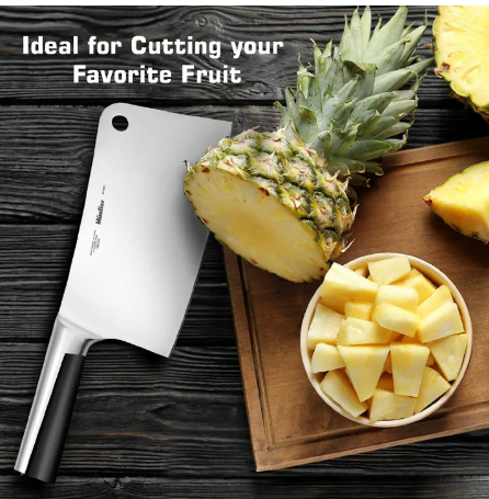 Stainless Steel Butcher Knife Seamless Meat Cleaver