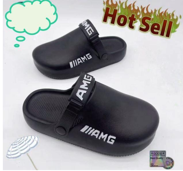 New Arrivals Crocs High Quality Design Long Lasting Sandals Calm Mules Men/Women Adjustable Shoes (37-45)