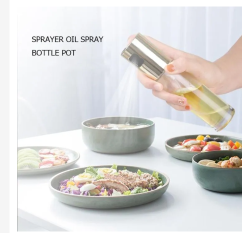 Kitchen Baking Oil Cook Oil Spray Empty Bottle Vinegar Bottle Dispenser Cooking Glass Oil sprayer