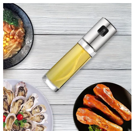 Kitchen Baking Oil Cook Oil Spray Empty Bottle Vinegar Bottle Dispenser Cooking Glass Oil sprayer