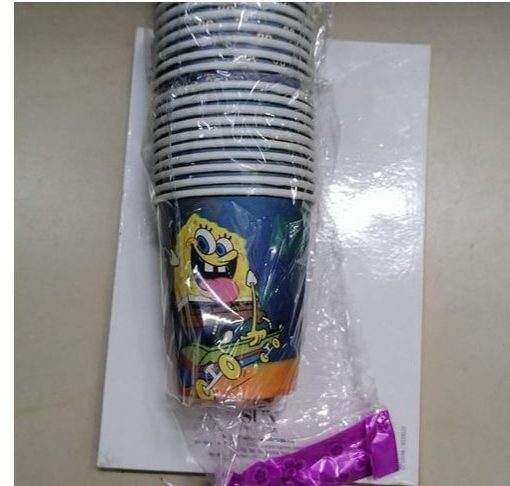 10pcs  Disposable Party Cups For Kids Cartoon themed/Party cups /tumblers for birthday party