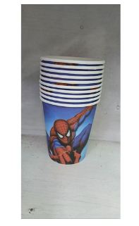 10pcs  Disposable Party Cups For Kids Cartoon themed/Party cups /tumblers for birthday party