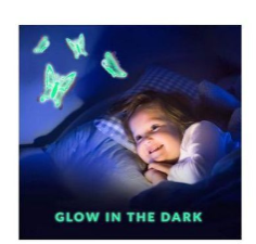 Luminous Wall Stickers Glow Butterfly Sticker Creative Wall Sticker For DIY Wall Stickers Modern Wall Art Home Decorations DIY Gift Kid Bedroom Home Decor1 Stickers Glow In The Dark Decal