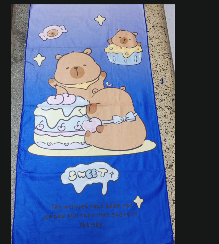 Premium Kids Character Beach & Bath Towels - Ultra Soft Microfiber Swimming Wrap - Assorted Cartoon Editions (Stitch, Frozen, Marvel ,Kitty ,Spiderman,Batman,Sofia,Sonic,cars,unicorn etc