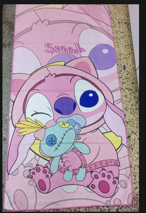 Premium Kids Character Beach & Bath Towels - Ultra Soft Microfiber Swimming Wrap - Assorted Cartoon Editions (Stitch, Frozen, Marvel ,Kitty ,Spiderman,Batman,Sofia,Sonic,cars,unicorn etc