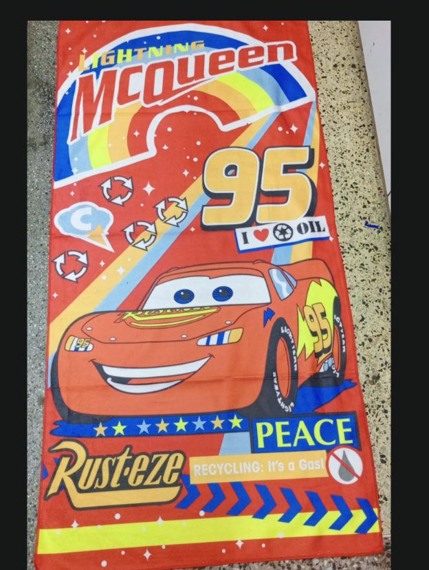 Premium Kids Character Beach & Bath Towels - Ultra Soft Microfiber Swimming Wrap - Assorted Cartoon Editions (Stitch, Frozen, Marvel ,Kitty ,Spiderman,Batman,Sofia,Sonic,cars,unicorn etc