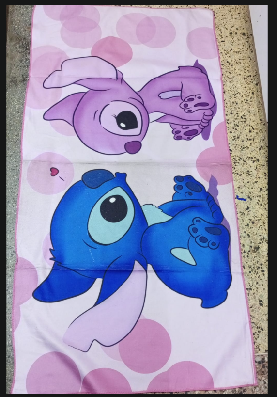 Premium Kids Character Beach & Bath Towels - Ultra Soft Microfiber Swimming Wrap - Assorted Cartoon Editions (Stitch, Frozen, Marvel ,Kitty ,Spiderman,Batman,Sofia,Sonic,cars,unicorn etc