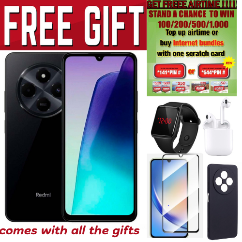 LIMITED DISCOUNT!!!BRAND NEW Xiaomi Redmi 14C 6.74" 8GB RAM + 256GB Storage 4G Network COMES WITH FREE GIFTS FOR YOU