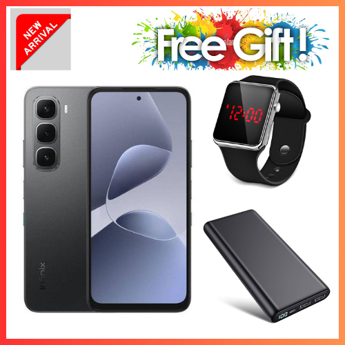[[New arrivals] Infinix Hot 60i 256GB+16(8+8)GB 6.7" 120Hz Screen 4G Phone Dual SIM 5160mAh Battery 45W Charging 50MP Camera Fingerprint Lock Android 15 G81 Ultimate Smart AI Phones..