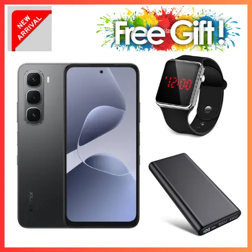 [New arrivals] Infinix Hot 60i 128GB+12(6+6)GB 6.7" 120Hz Screen 4G Phone Dual SIM 5160mAh Battery 45W Charging 50MP Camera Fingerprint Lock Android 15 G81 Ultimate Smart AI Phones