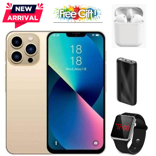 LIMITED TIME DEALS!!!! BRAND NEW CORN C16 PRO MAX 6.6" STORAGE ROM 64GB RAM 5GB STRONG BATTERY 5000 mAh DOUBLE SIM CARD SMART PHONE ON OFFER FINGERPRINT FACE UNLOCK,8MP SEILFE 13MP TYPE-C