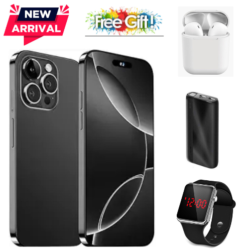 BLACK FRIDAY DEALS🔥🔥 !!!CORN C16 PRO MAX 6.6" STORAGE ROM 64GB RAM 5GB STRONG BATTERY 5000 mAh DOUBLE SIM CARD SMART PHONE ON OFFER FINGERPRINT FACE UNLOCK,8MP SEILFE 13MP TYPE-C