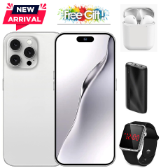 LIMITED TIME DEALS!!!! BRAND NEW CORN C16 PRO MAX 6.6" STORAGE ROM 64GB RAM 5GB STRONG BATTERY 5000 mAh DOUBLE SIM CARD SMART PHONE ON OFFER FINGERPRINT FACE UNLOCK,8MP SEILFE 13MP TYPE-C