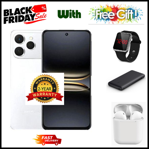 BLACK FRIDAY DEALS🔥🔥 !!!!BRAND NEW Tecno Spark 40, 6.67'' HD+, UP To 256GB ROM+ 8GB RAM +(8GB RAM Extended) (Dual Sim) 50MP, 5200 MAh  smartphone WITH FREE GIFTS