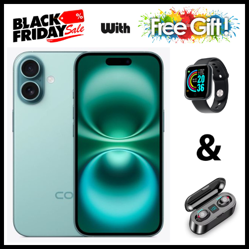 LIMITED TIME DEALS!!!! BRAND NEW CORN C17  MAX 6.6" STORAGE ROM 64GB RAM 5GB STRONG BATTERY 5000 mAh DOUBLE SIM CARD SMART PHONE ON OFFER FINGERPRINT FACE UNLOCK,8MP SEILFE 13MP TYPE-C