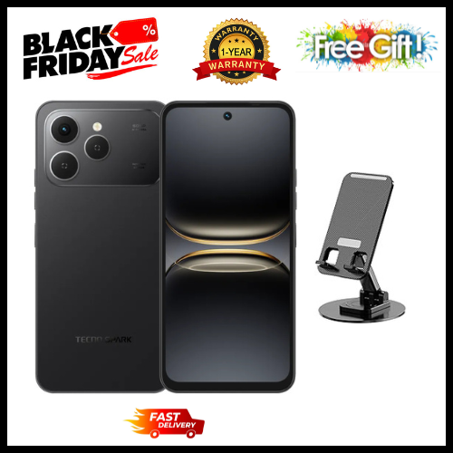 BLACK FRIDAY DEALS🔥🔥!BRAND NEW Tecno Spark 40, 6.67'' HD+, UP To 128GB ROM+ 8GB RAM +(4GB RAM Extended) (Dual Sim) 50MP, 5200 MAhsmartphone