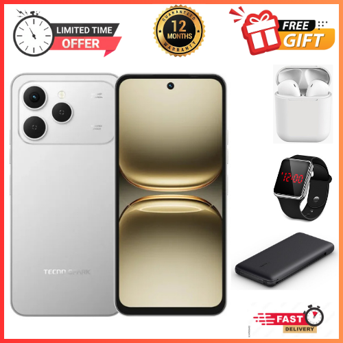 NEW ARRIVALS DEALS🔥🔥 !!!!!BRAND NEW Tecno Spark 40, 6.67'' HD+, UP To 128GB ROM+ 4GB RAM +(4GB RAM Extended) (Dual Sim) 50MP, 5200 MAh  smartphone WITH FREE GIFTS