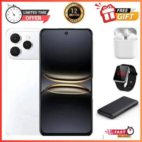 NEW ARRIVALS DEALS🔥🔥 !!!!!BRAND NEW Tecno Spark 40, 6.67'' HD+, UP To 128GB ROM+ 4GB RAM +(4GB RAM Extended) (Dual Sim) 50MP, 5200 MAh  smartphone WITH FREE GIFTS