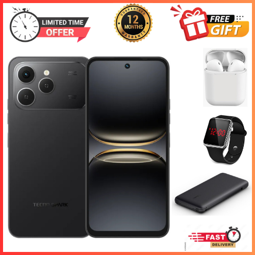 NEW ARRIVALS DEALS🔥🔥 !!!!!BRAND NEW Tecno Spark 40, 6.67'' HD+, UP To 128GB ROM+ 4GB RAM +(4GB RAM Extended) (Dual Sim) 50MP, 5200 MAh  smartphone WITH FREE GIFTS
