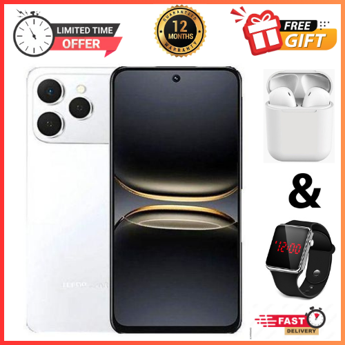 LIMITED DISCOUNT🔥🔥 !!!!BRAND NEW Tecno Spark 40, 6.67'' HD+, UP To 128GB ROM+ 4GB RAM +(4GB RAM Extended) (Dual Sim) 50MP, 5200 MAh  smartphone WITH FREE GIFTS