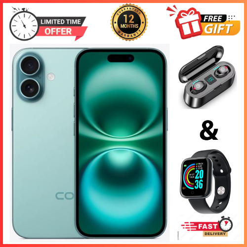 LIMITED TIME DEALS!!!! BRAND NEW CORN C17  MAX 6.6" STORAGE ROM 64GB RAM 5GB STRONG BATTERY 5000 mAh DOUBLE SIM CARD SMART PHONE ON OFFER FINGERPRINT FACE UNLOCK,8MP SEILFE 13MP TYPE-C