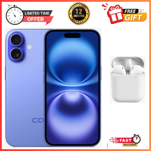 LIMITED TIME DEALS!!!! BRAND NEW CORN C17  MAX 6.6" STORAGE ROM 64GB RAM 5GB STRONG BATTERY 5000 mAh DOUBLE SIM CARD SMART PHONE ON OFFER FINGERPRINT FACE UNLOCK,8MP SEILFE 13MP TYPE-C