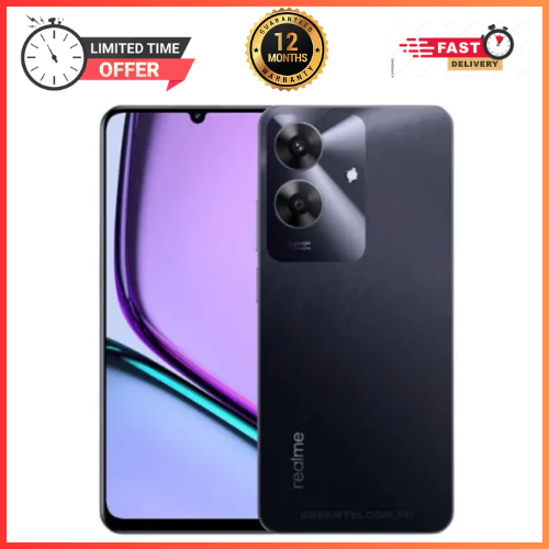 LIMITED TIME DEALS!!🔥🔥 BRAND NEW REALME NOTE 60x 6.74" IPS LCD Display, 3GB/4GB RAM+ 64GB/128GB ROM, 5000mAh, Android 14, 8MP Rear & 5MP Front Camera, Dual SIM, Fingerprint (side-mounted)