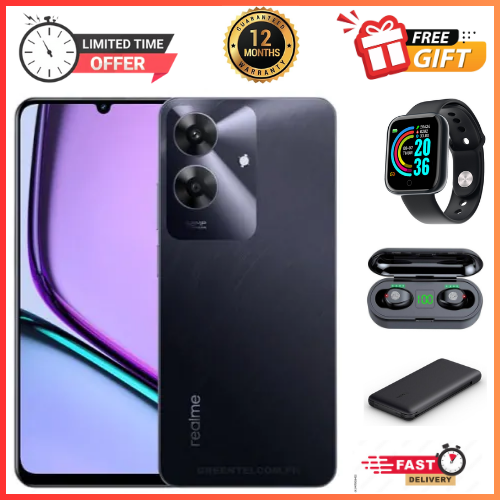 LIMITED TIME DEALS🔥🔥🔥 BRAND NEW REALME NOTE 60x 6.74" IPS LCD Display, 3GB/4GB RAM+ 64GB/128GB ROM, 5000mAh, Android 14, 8MP Rear & 5MP Front Camera, Dual SIM, Fingerprint (side-mounted)