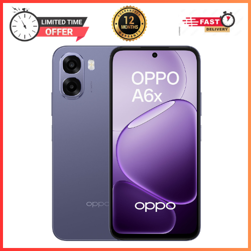 LIMITED TIME OFFERS !!! BRAND NEW OPPO A6X 64GB ROM + 4GB RAM 6.75" SCREEN DISPLAY Smartphone 6100 mAh Battery CAPACITY 120Hz refresh rate 13MP+5MP Camera Android 15 Dual Sim Smart phones