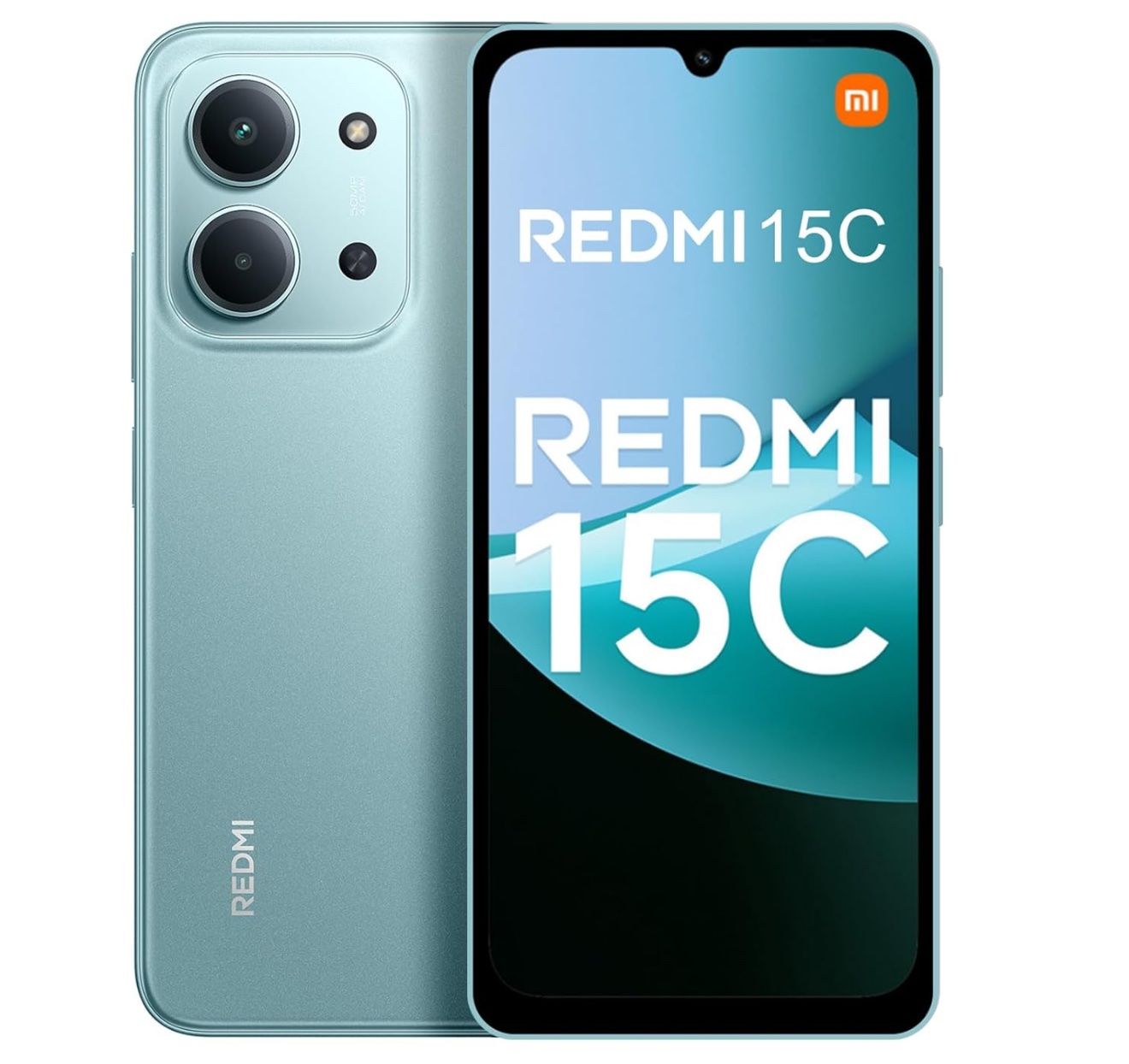 NEW ARRIVALS DEALS! REDMI 15C 256GB ROM +16GB RAM EXPANDABLE 6.9'' LCD 50MP Main Camera 8MP selfie camera 6000mAh 33W Fast Charger Android 15 Side Fingerprint -Smartphones Side