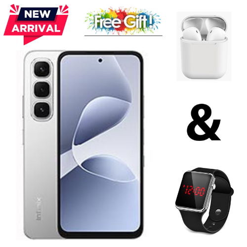 BLACK FRIDAY NOVEMBER DEALS🔥🔥🔥 BRAND NEW INFINIX HOT 60i 256GB + 16(8+8)GB 6.7" 120Hz Screen 4G Phone Dual SIM 5160mAh Battery 45W Charging 50MP Camera Fingerprint Lock