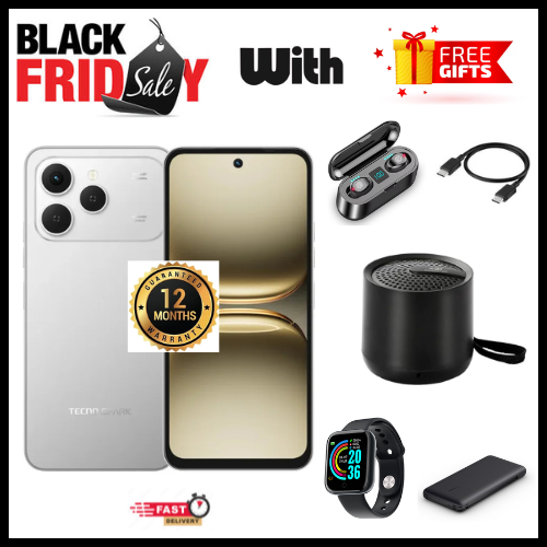 BLACK FRIDAY NOVEMBER DEALS🔥🔥🔥 BRAND NEW!!! TECNO SPARK 40, 6.67'' HD+, UP To 16GB RAM(8+8) + 256GB ROM (Dual Sim) 50MP, 5200 MAH smartphone PLUS 3 GIFTS