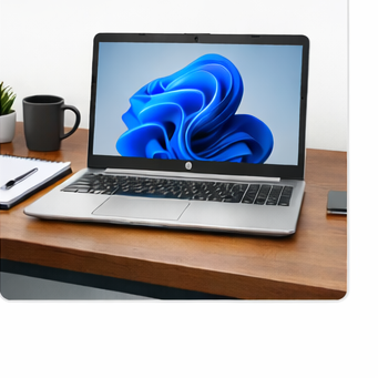 HP Notebook 250 G10, Intel Core i7-1355U, 8GB RAM, 512GB SSD, 15.6" FHD, Turbo Silver, Backlit Keyboard