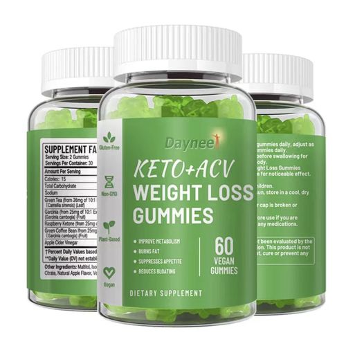 Keto + ACV Weight Loss Gummies – Dietary Supplement for Weight Management, Metabolism, Ketone Energy & Focus