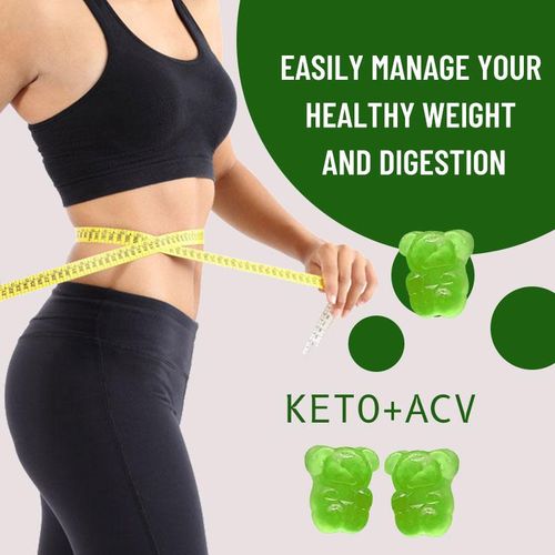 Keto + ACV Weight Loss Gummies – Dietary Supplement for Weight Management, Metabolism, Ketone Energy & Focus