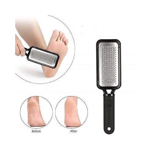 Foot Care Rasp File For Pedicure Removes Callus and Scrubs Hard Dead Skin - Foot Care Pedicure Metal Surface Tool to Remove Hard Skin. Can be Used on Both Wet and Dry feet, High Grade Stainless steel