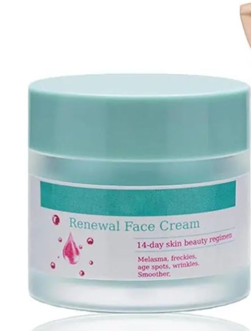 RENEWAL FACE CREAM - Melasma, Freckles, Age Spots & Dark Spots, Smoother / 14-Day skin beauty regimen