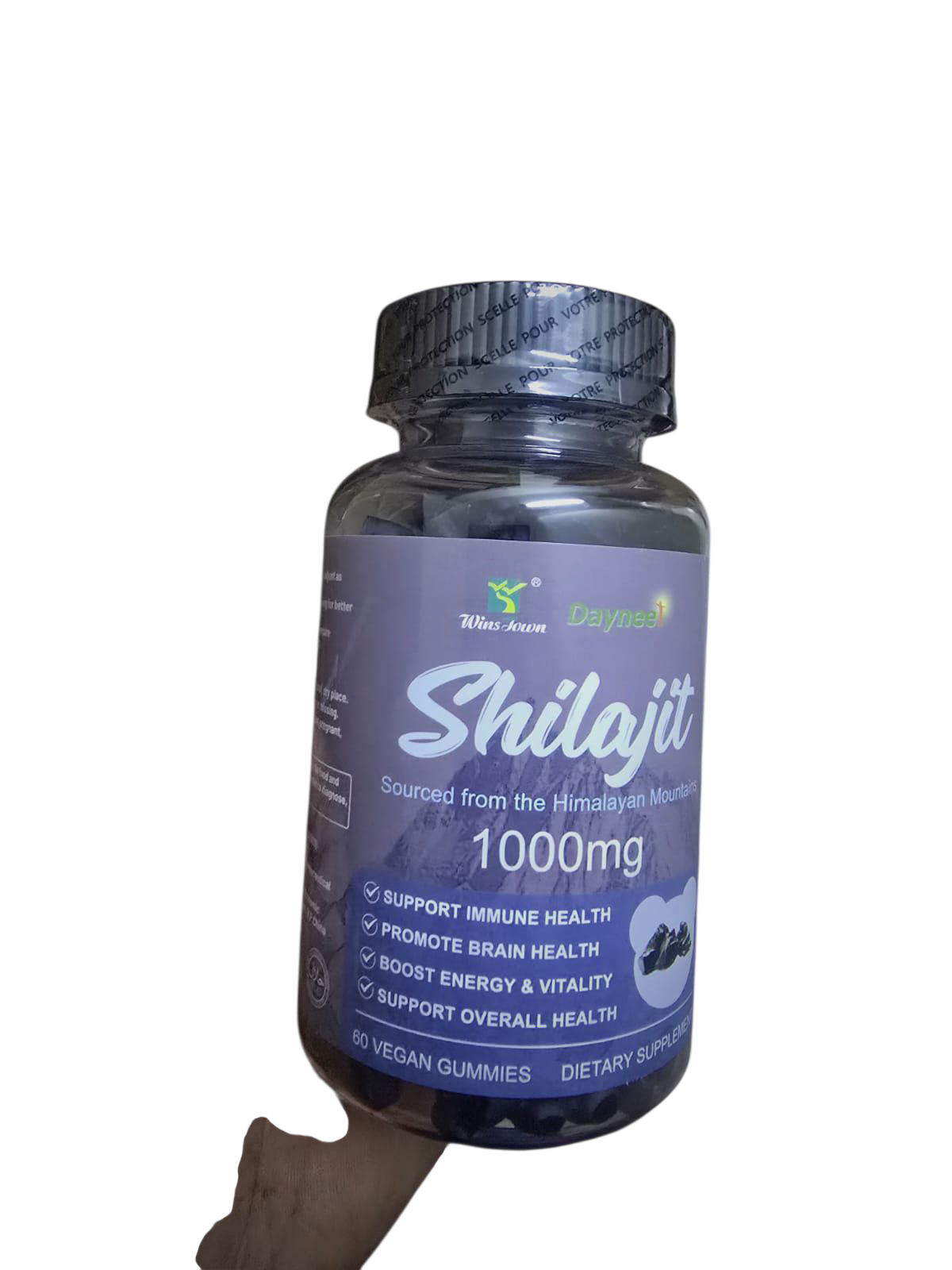 Shilajit Gummies sourced from the Himalayan Mountain -  Support Immune & Brain Health, Boost Energy & Vitality, Supports Overall Health