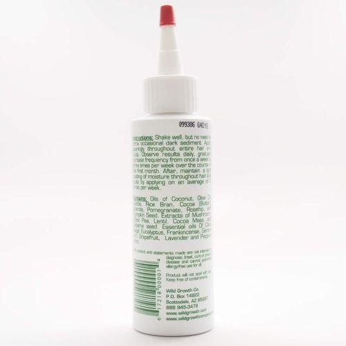 WILD GROWTH Hair Oil 4 Ounce-Reduces blow-drying time-Promotes thick, long hair growth