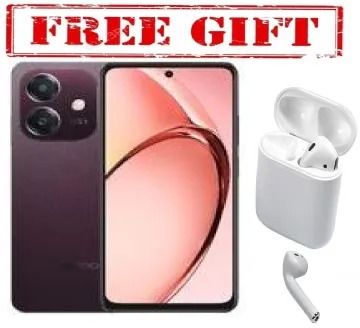 Oppo A3X,(64GB ROM +4GB RAM)6.67' INCHES,DUAL SIM,5100MAH  PLUS FREE EARBUD.