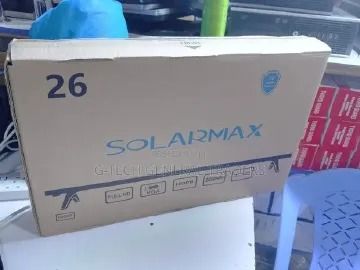 Solarmax 26 Inch Digital LED TV AC/DC Clear Images +inbuilt decorder