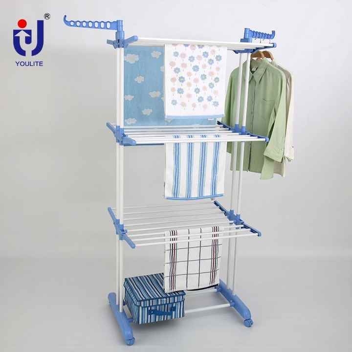 A THREE LAYER CLOTHES DRYER