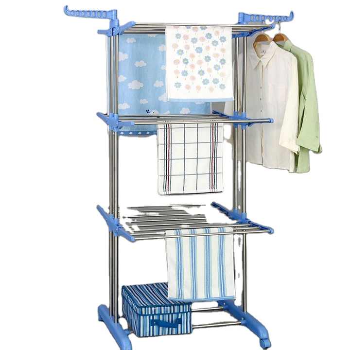 A THREE LAYER CLOTHES DRYER