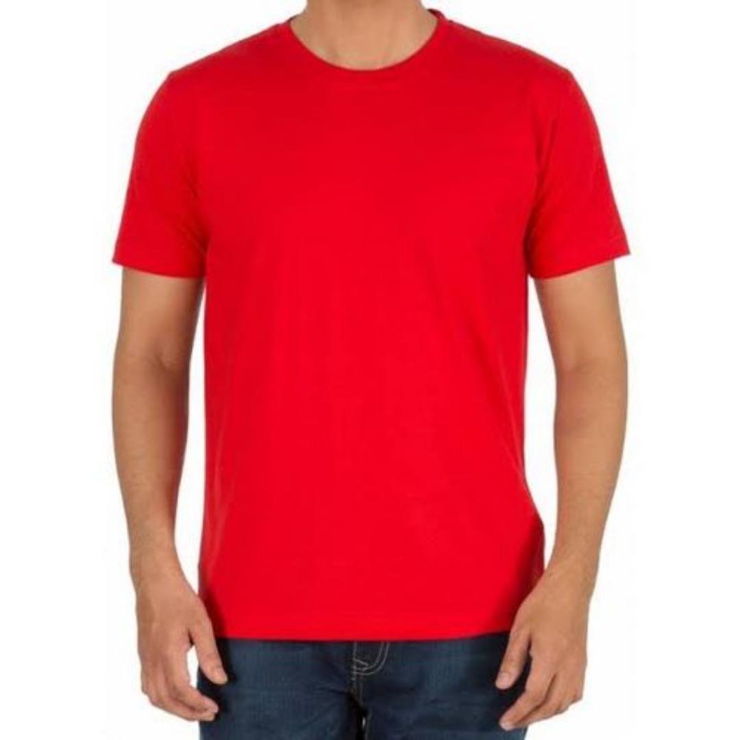 Red Plain Tshirt