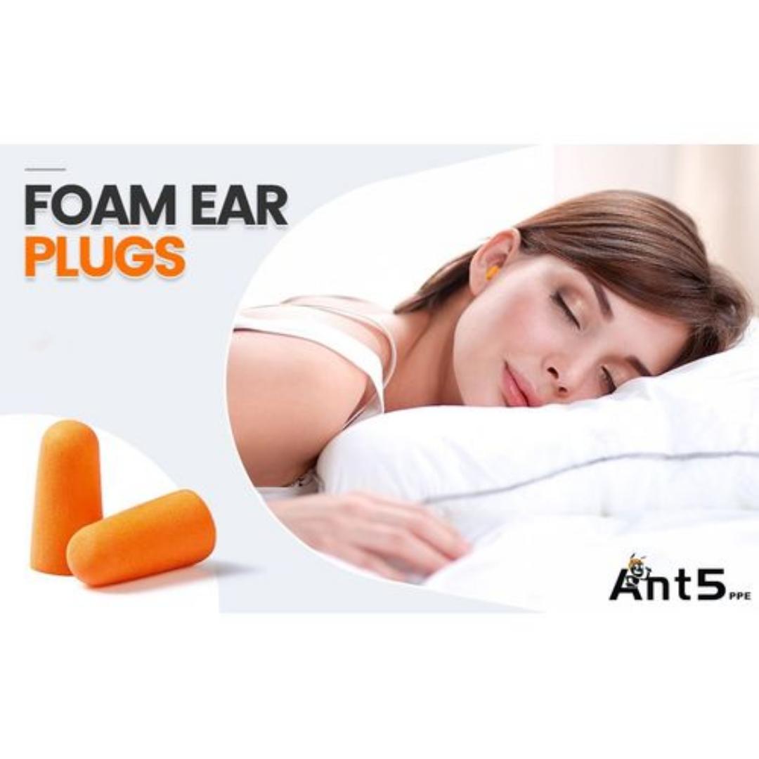 10 Set Soft PU Foam Earplugs