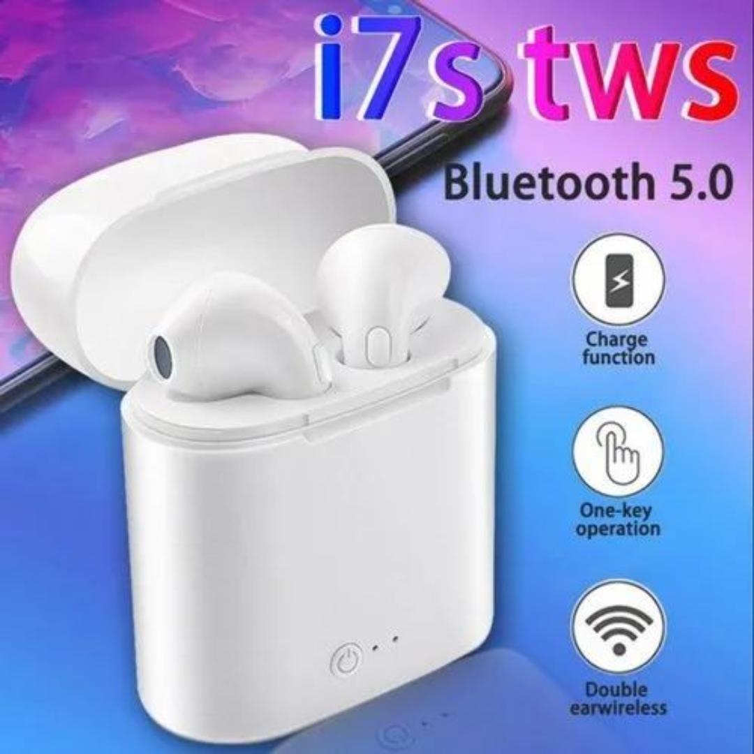 Hot Sales i7S TWS Bluetooth Earphones Wireless Earbuds iPhone Samsung Tecno Android Ear Pods, Micphone earphones Airpods for Android and ios Stereophone