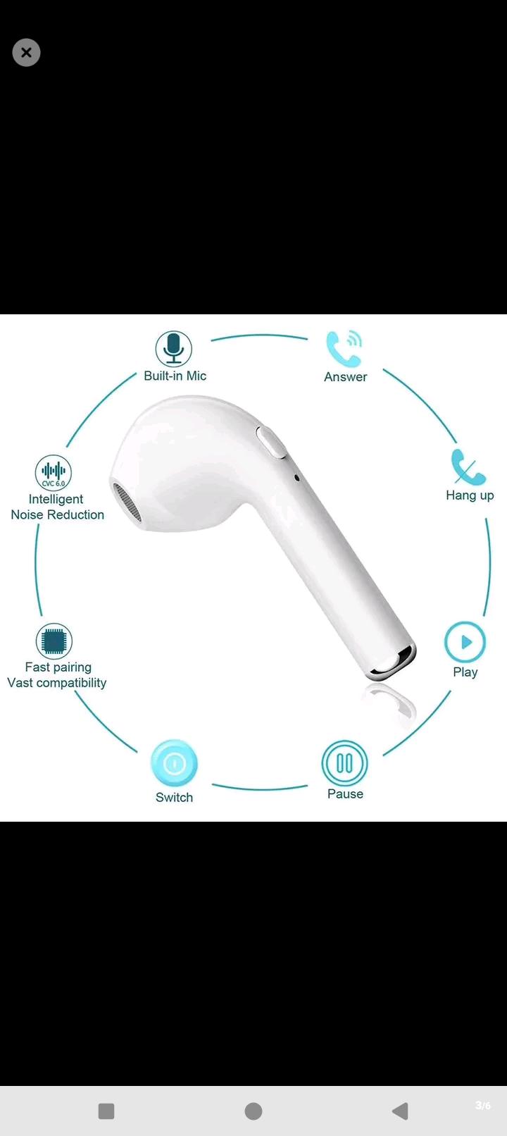 Hot Sales i7S TWS Bluetooth Earphones Wireless Earbuds iPhone Samsung Tecno Android Ear Pods, Micphone earphones Airpods for Android and ios Stereophone